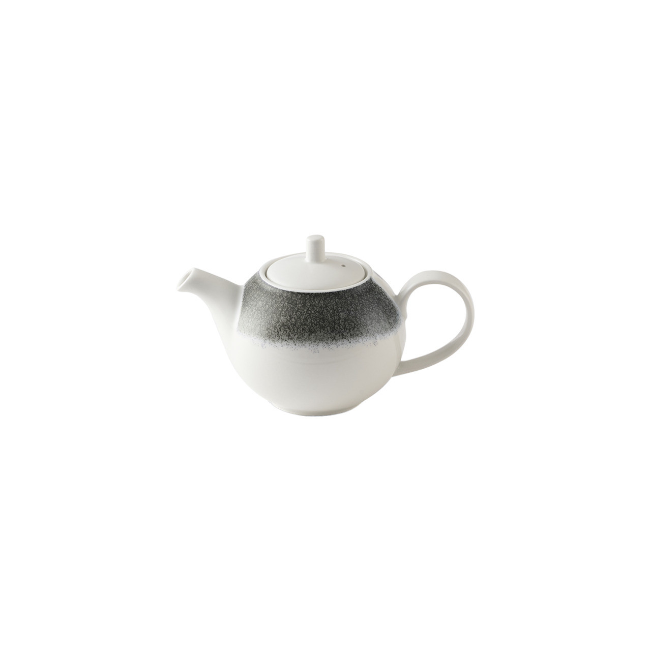 Studio Prints Raku, Teekanne 105 mm hoch / 0,43 l Quartz Black